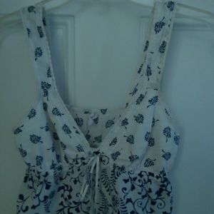 AEROPOSTALE MEDIUM WHITE TANK TOP